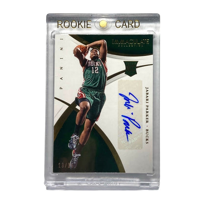 PANINI NBAカード IMMACULATE COLLECTION JABARI PARKER BUCKS 13/16 #2 中古 IT2