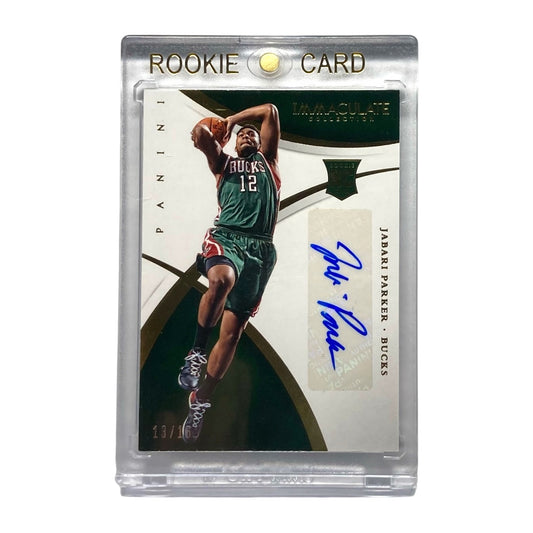 PANINI NBAカード IMMACULATE COLLECTION JABARI PARKER BUCKS 13/16 #2 中古 IT2