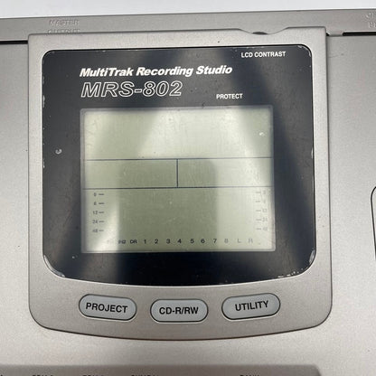 ZOOM MTR マルチトラックレコーダー MRS-802 8tr ハードディスク ミキサー 中古 R4