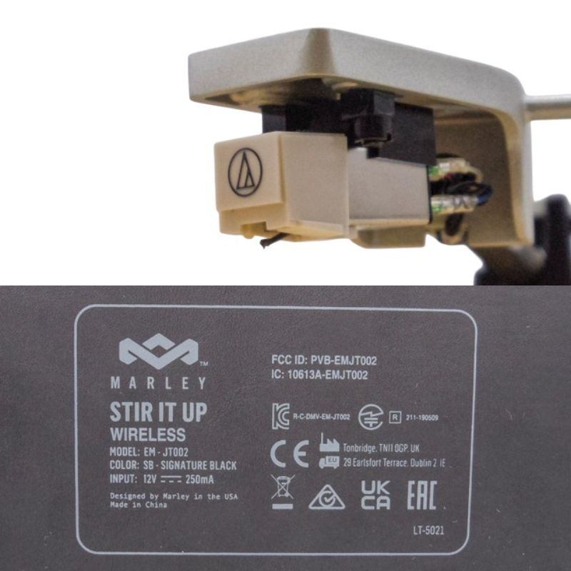 The House of Marley レコードプレイヤー STIR UP ワイヤレス ターンテーブル EM-JT002 中古 a1