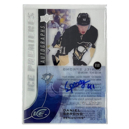UPPER DECK NHLカード ICE DANIEL SPRONG PENGUINS /499 #IPA-DS 中古 IT1