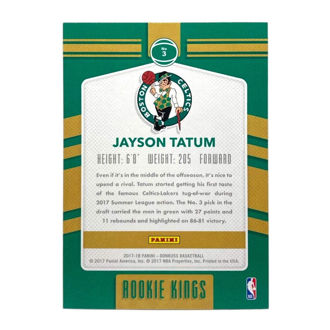 PANINI NBAカード DONRUSS JAYSON TATUM CELTICS #3 中古 IT2