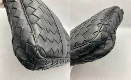 BOTTEGA VENETA ボッテガヴェネタ イントレチャート ブリーフケース ブラック 中古 D4