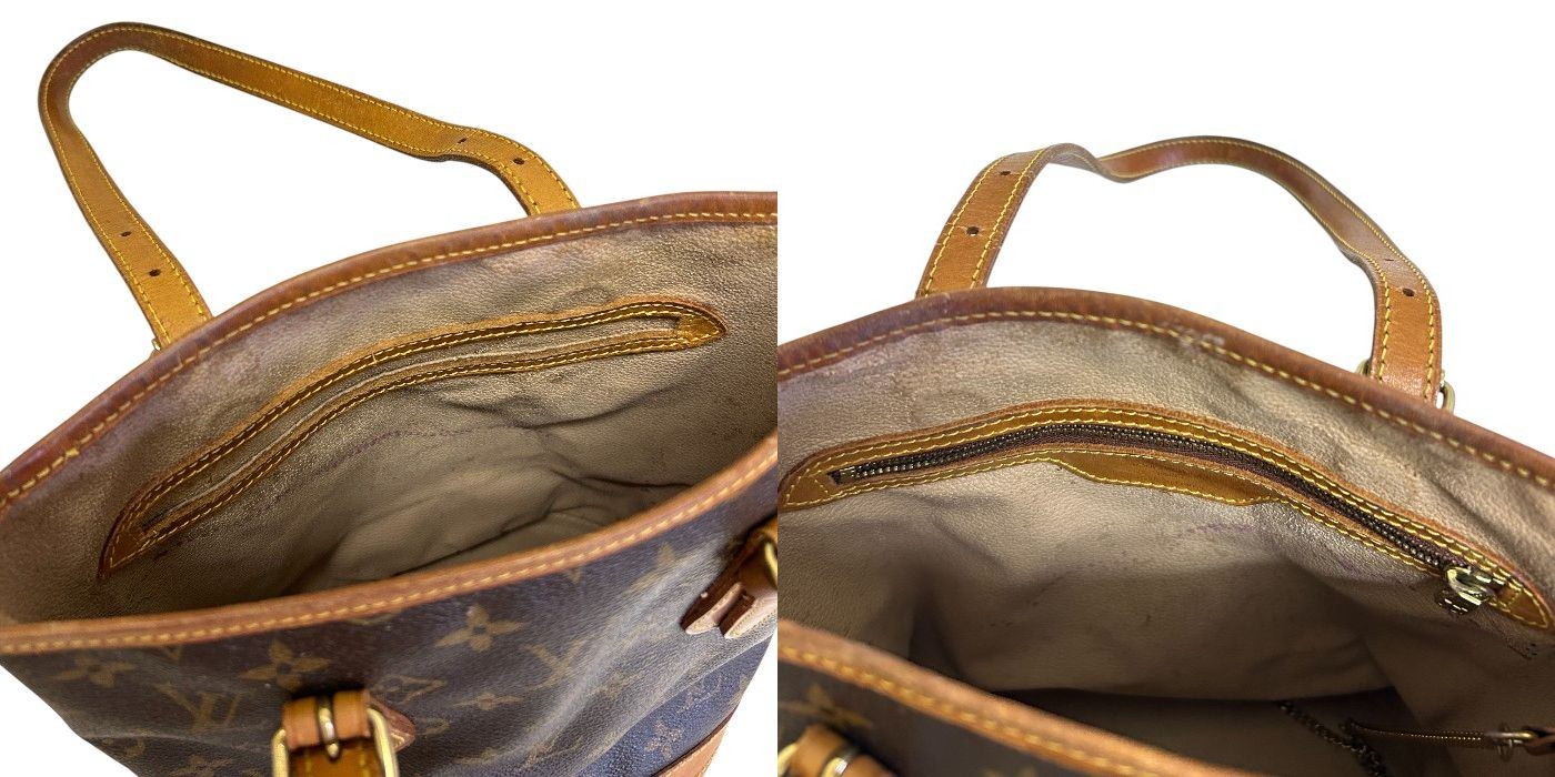 LOUIS VUITTON ルイヴィトン バケットPM モノグラム M42238 トートバッグ ブランド レディース おしゃれ 中古 W1