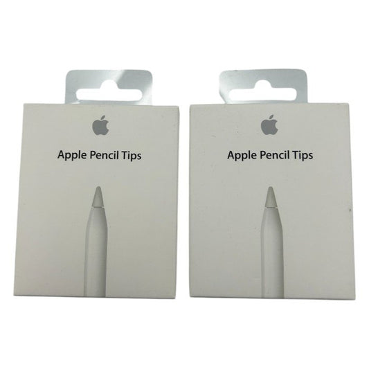 未開封品 Apple Pencil Tips アップルペンシル チップ MLUN2AM/A 2個セット アップル 替え芯 第一世代 第二世代 中古 W４