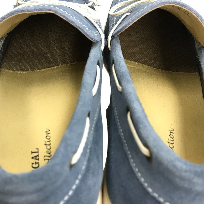 REGAL リーガル デッキシューズ メンズ スウェード Worth collection ブルー 26cm NC5J JY90 中古 T1