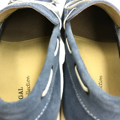 REGAL リーガル デッキシューズ メンズ スウェード Worth collection ブルー 26cm NC5J JY90 中古 T1