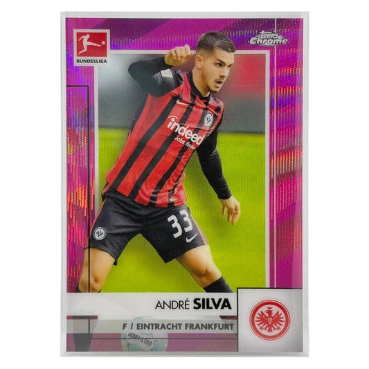 TOPPS サッカーカード CHROME ANDRE SILVA EINTRACHT FRANKFURT /75 #36 中古 IT1