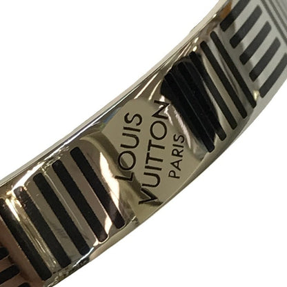 LOUIS VUITTON ルイヴィトン ジョンク・ダミエカラーズ ブレスレット レディース 金属製 バングル シルバー M62492 中古 T1