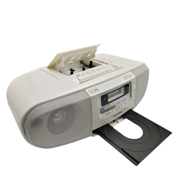 Panasonic パナソニック ポータブル CDラジカセ RX-D45-W 中古 H4