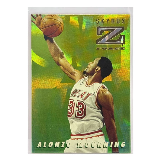 SKYBOX NBAカード Z FORCE ALONZO MOURNING MIAMI HEAT #ST3 中古 IT1