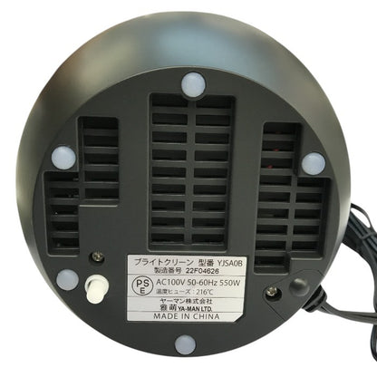 YA-MAN ヤーマン 毛穴ケア スチーマー ブライトクリーン ブラック フェイスケア スキンケア スチーム クレンジング 美顔器 YJSA0B 中古 T1