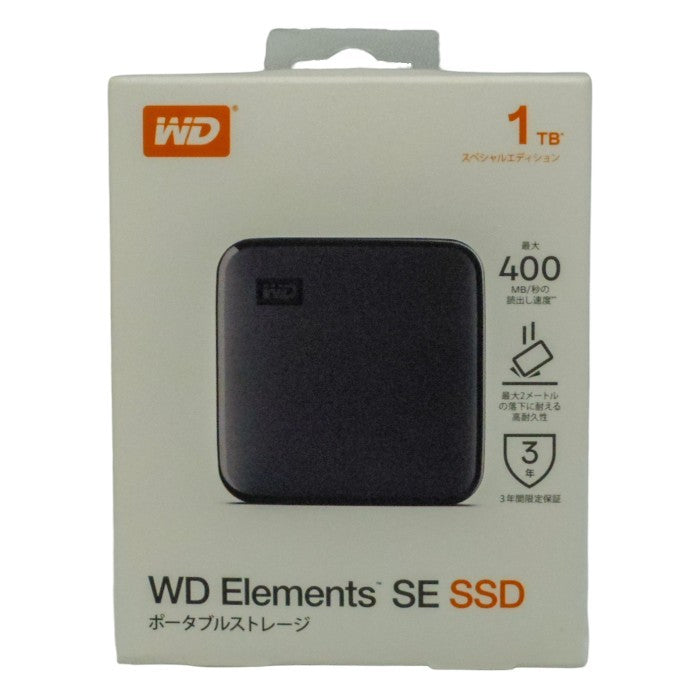 ポータブルストレージ WD Elements SE SSD 1TB WDBAYN0010BBK 中古 a1