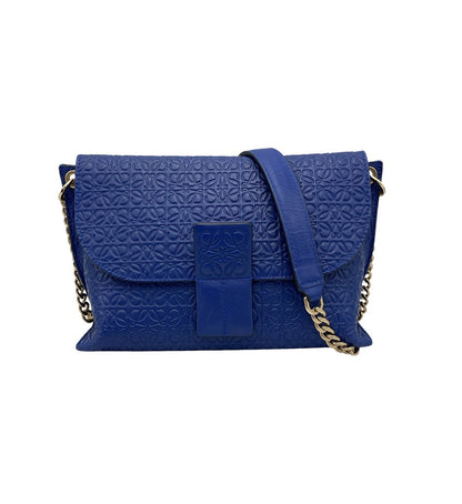 LOEWE ロエベ リピートアナグラム アベニュー チェーン ショルダーバッグ 中古 D4