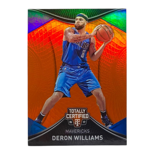 PANINI NBAカード TOTALLY CERTIFIED DERON WILLIAMS MAVERICKS /60 #75 中古 IT2