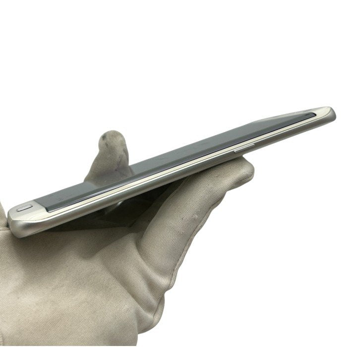 Samsung サムスン au Galaxy S7 edge SCV33 スマートフォン 本体 ホワイトパール ギャラクシー スマホ 携帯 android 中古 W４