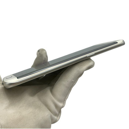 Samsung サムスン au Galaxy S7 edge SCV33 スマートフォン 本体 ホワイトパール ギャラクシー スマホ 携帯 android 中古 W４