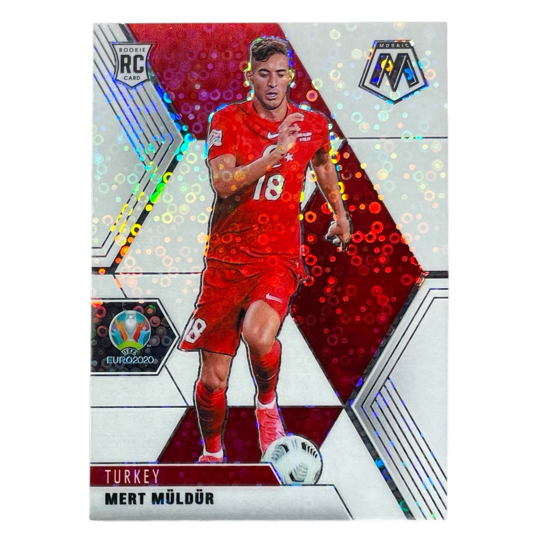 PANINI サッカーカード MOSAIC UEFA EURO PRIZM MERT MULDUR TURKEY /25 #94 中古 IT2