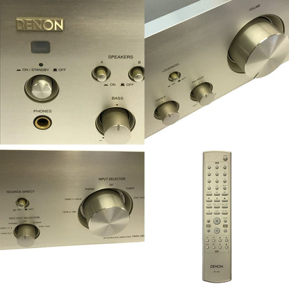 DENON デノン プリメインアンプ シルバー オーディオアンプ RCA端子 PMA-390AE 中古 T1