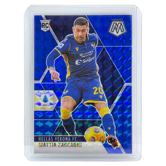 PANINI サッカーカード MOSAIC SERIE A PRIZM MATTIA ZACCAGNI HELLAS VERONA /99 #54 中古 IT1