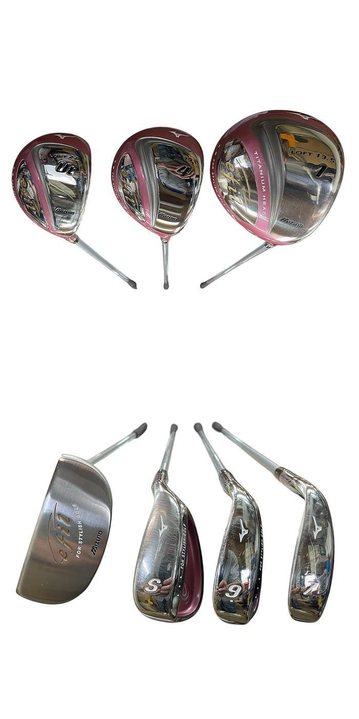 MIZUNO efil ゴルフクラブ 7本セット ミズノ エフィル レディース 中古 R4