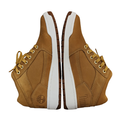 Timberland ティンバーランド BRIDGTON CHUKKA ブリッジトン チャッカ スニーカー メンズ ハイカット ヌバック WHEAT NUBUCK ブラウン 26cm A2QU3 中古 T1