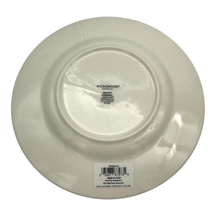 Wedgwood ウェッジウッド フェスティビティ ラズベリー ハニーセット ティーカップ/ソーサー プレート ペア Festivity Raspberry 中古 T1