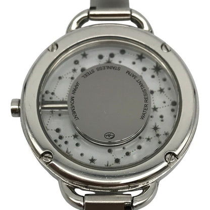 STAR JEWELRY スタージュエリー 腕時計 レディース アナログ クォーツ ラウンドフェイス 限定 星座 クリア シルバー/ホワイト 中古 T1