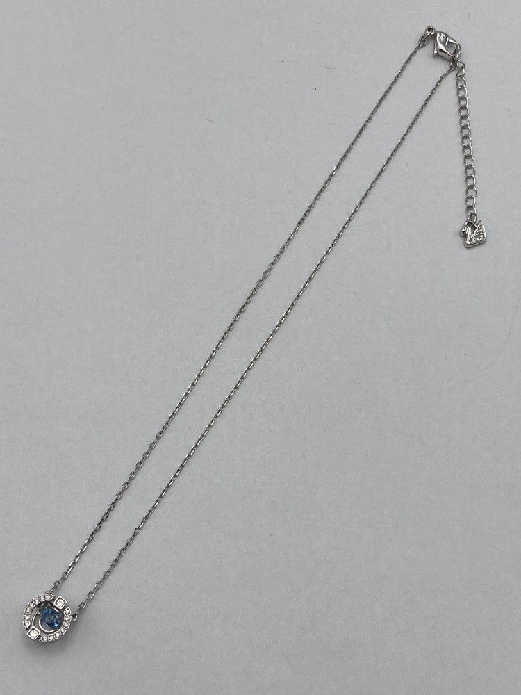 SWAROVSKI スワロフスキー ダンシングクリスタル クリスタルパヴェ ラウンド ネックレス 5279425 中古 D4