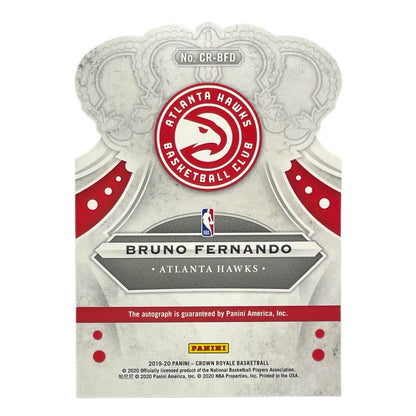 PANINI NBAカード CROWN ROYALE DIE CUT BRUNO FERNANDO ATLANTA HAWKS /49 #CR-BFD 中古 IT2