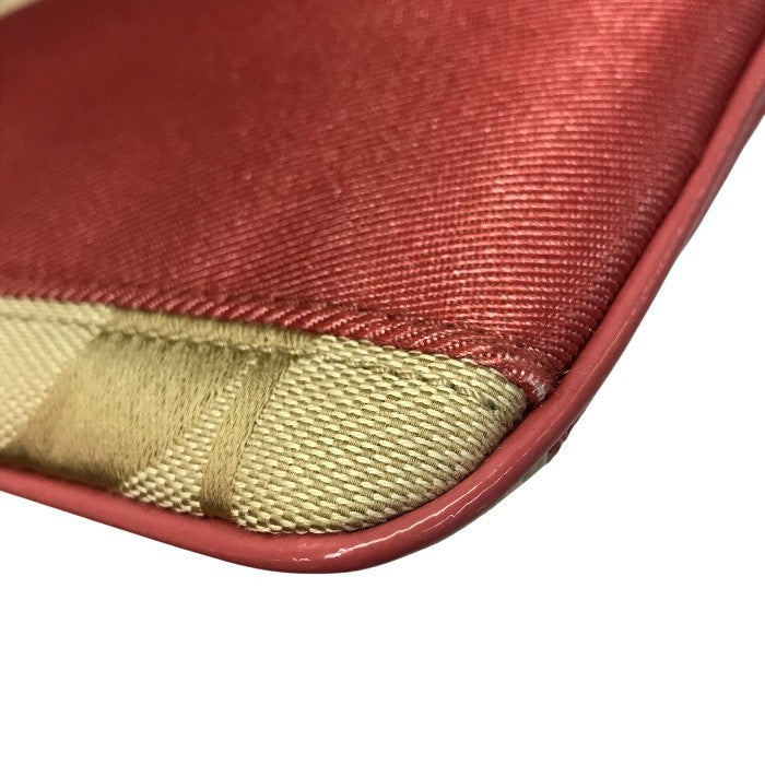 COACH コーチ シグネチャー スウィングバッグ レディース キャンバス 斜め掛け ショルダー ベージュ/ピンク 中古 T1
