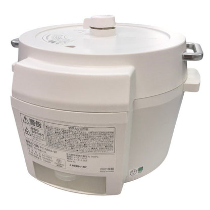 アイリスオーヤマ 電気圧力鍋 4.0L ホワイト PC-MA4-W 中古 Y1