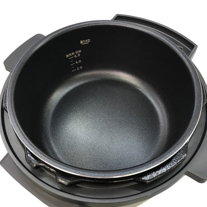 アイリスオーヤマ 電気圧力鍋 4.0L 自動メニュー80種類 ブラック KPC-MA4-B 中古 Y1