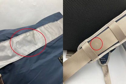 Paul Smith JEANS ポールスミスジーンズ ナイロン メッセンジャーバッグ 中古 D4