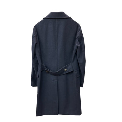 THE GIGI ザ ジジ ダブルブレスト コート ネイビー メンズ アウター 冬 中古 W４