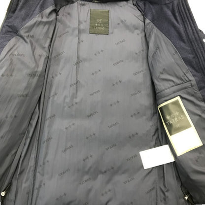 TATRAS タトラス DOMIZIANO ダウンジャケット メンズ ウール フーディ ドミッツィアーノ ネイビー 01サイズ MTAT20A4289-D 中古 T1