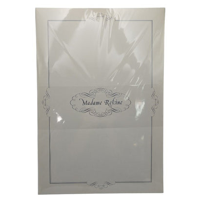【未使用品】 Madame Refine マダムレフィーネ なめらかな光沢 SILK BLANKET シルク敷毛布 140×240cm 綿100％ 中古 H4