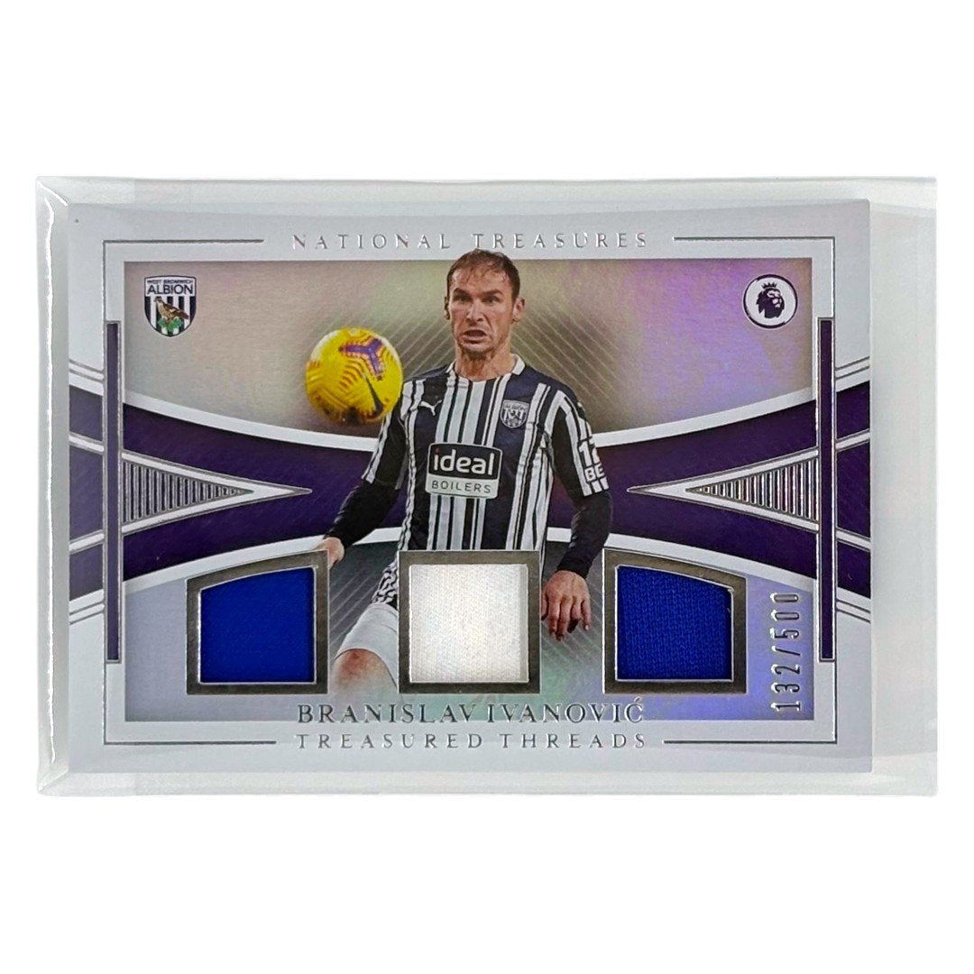 PANINI サッカーカード CHRONICLES NATIONAL TREASURES BRANISLAV IVANOVIC WEST BROMWICH ALBION /500 #TT-BI 中古 IT1