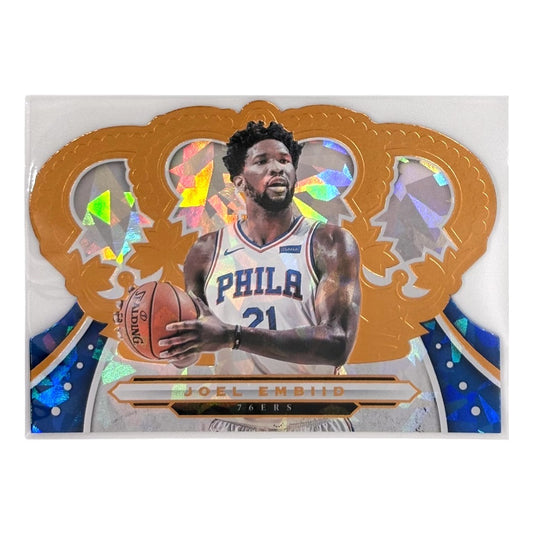 PANINI NBAカード CROWN ROYALE DIE-CUT JOEL EMBIID 76ERS #52 中古 IT1