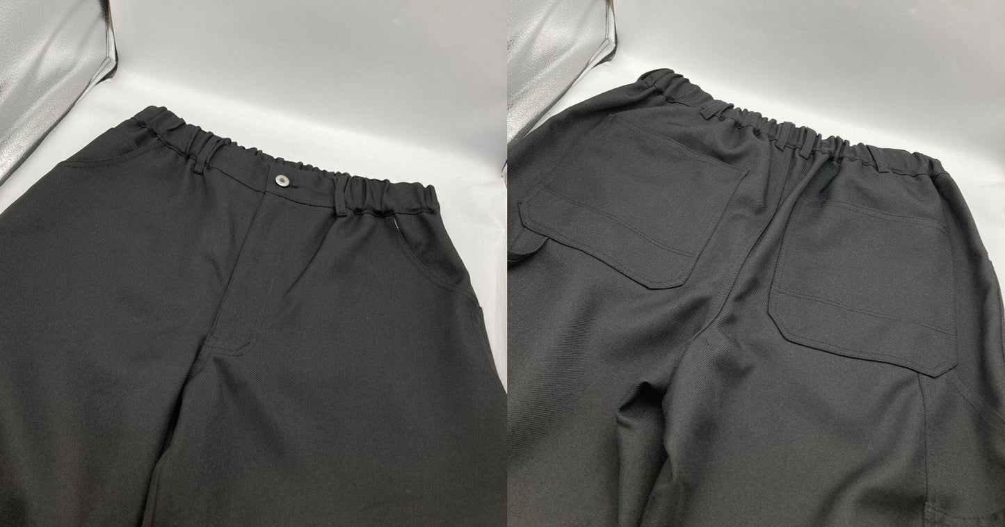 UNIVERSAL OVERALL × YORK STREET ユニバーサルオーバーオール ヨークストリート Wネーム ペインターパンツ サイズM ユニセックス 中古 D4
