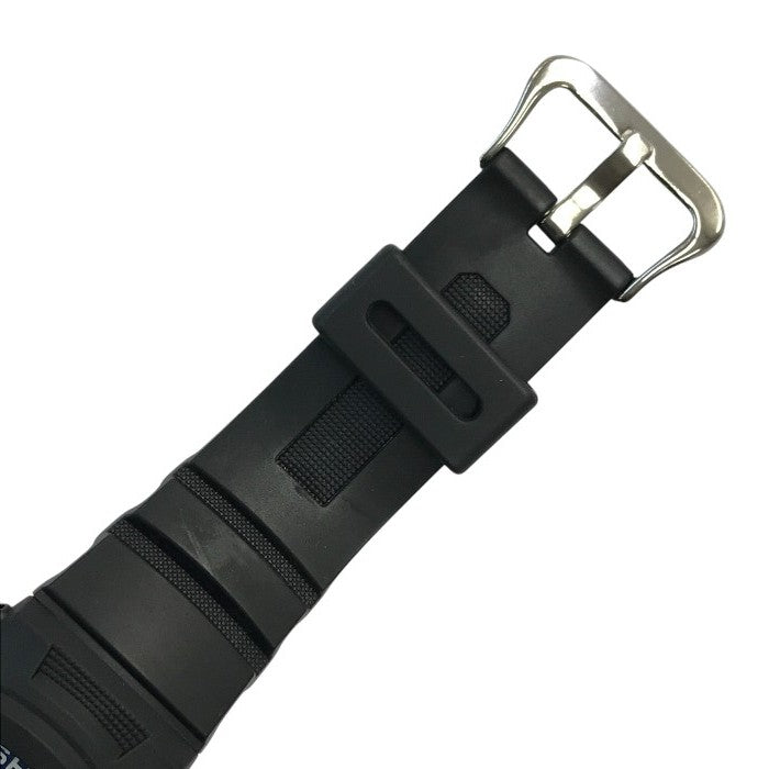 CASIO カシオ G-SHOCK 腕時計 メンズ クォーツ アナログ/デジタル メタルベゼル ブラック/ブルー AW-591-2AJF 中古 T1
