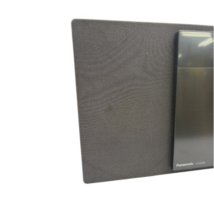 Panasonic パナソニック コンパクトステレオシステム SC-HC420-K CD Bluetooth オーディオ ラジオ リモコン付 中古 W４