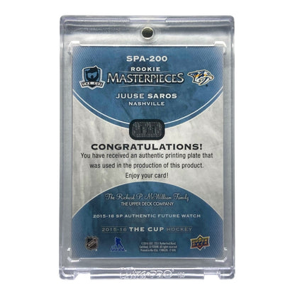 UPPER DECK NHLカード THE CUP JUUSE SAROS NASHVILLE #SPA-200 中古 IT2