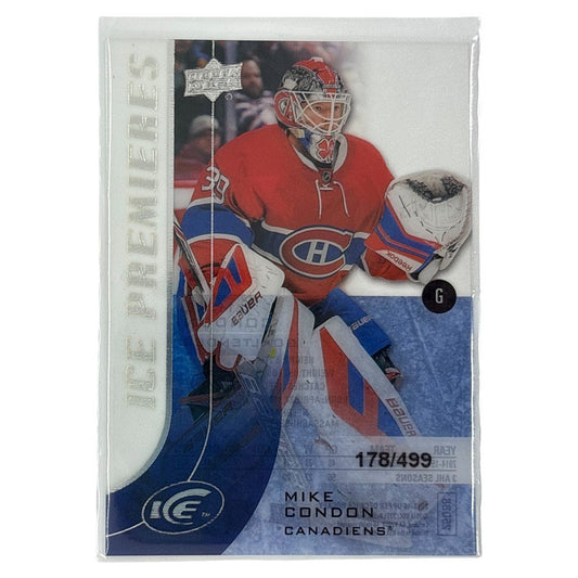 UPPER DECK NHLカード ICE MIKE CONDON CANADIENS /499 #189 中古 IT1