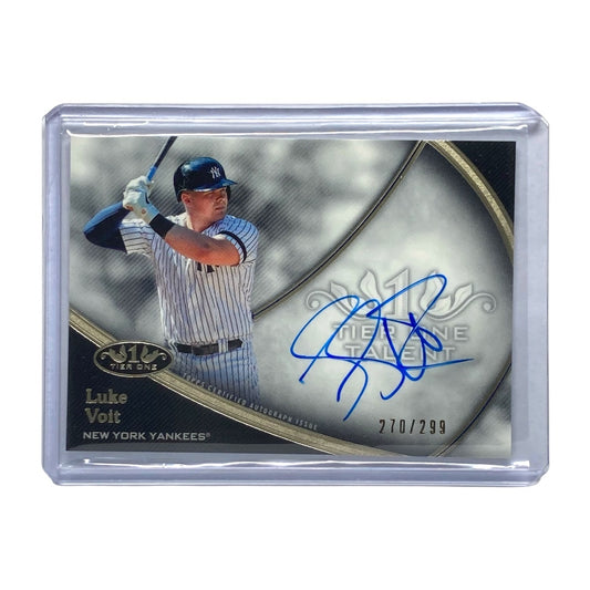 TOPPS MLBカード TIER ONE LUKE VOIT YANKEES 270/299 #T1TA-LVO 中古 IT2
