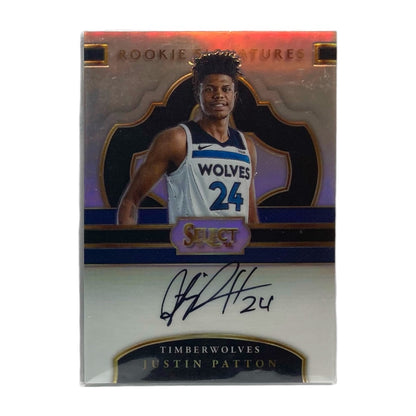 PANINI NBAカード SELECT PRIZM JUSTIN PATTON MINNESOTA TIMBERWOLVES /199 #RS-JUS 中古 IT2