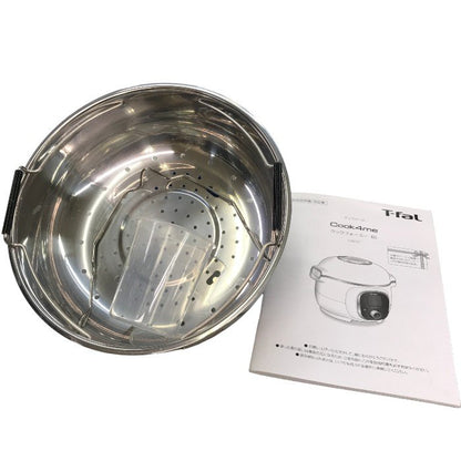 ティファール T-fal 電気圧力鍋 クックフォーミー 6L スロークッキング対応 2人～6人分 ブラック CY8751 中古 Y1