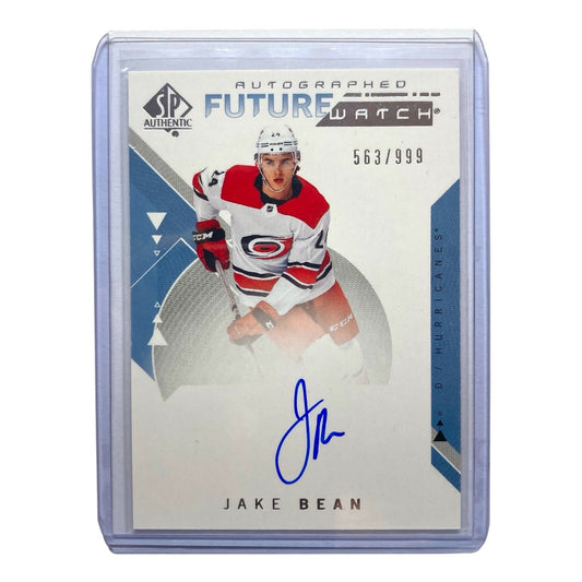 UPPER DECK NHLカード SP AUTHENTIC JAKE BEAN HURRICANES 563/999 #211 中古 IT2