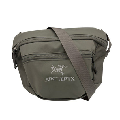 ARC‘TERYX アークテリクス BEAMS 別注 Arro Waistpack ウエスト バッグ グレー 鞄 メンズ ワントーンコレクション 中古 W４