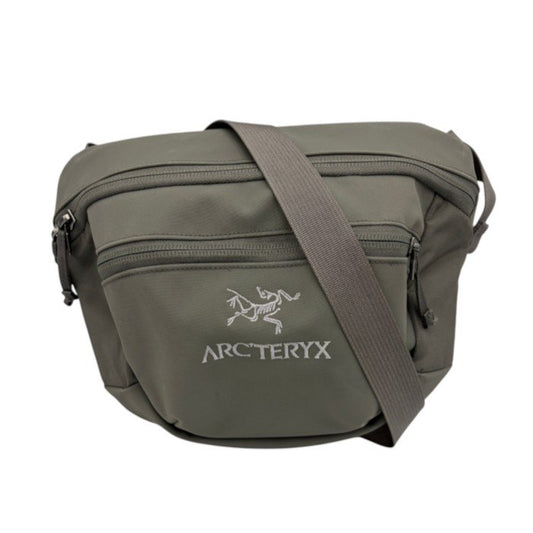 ARC‘TERYX アークテリクス BEAMS 別注 Arro Waistpack ウエスト バッグ グレー 鞄 メンズ ワントーンコレクション 中古 W４